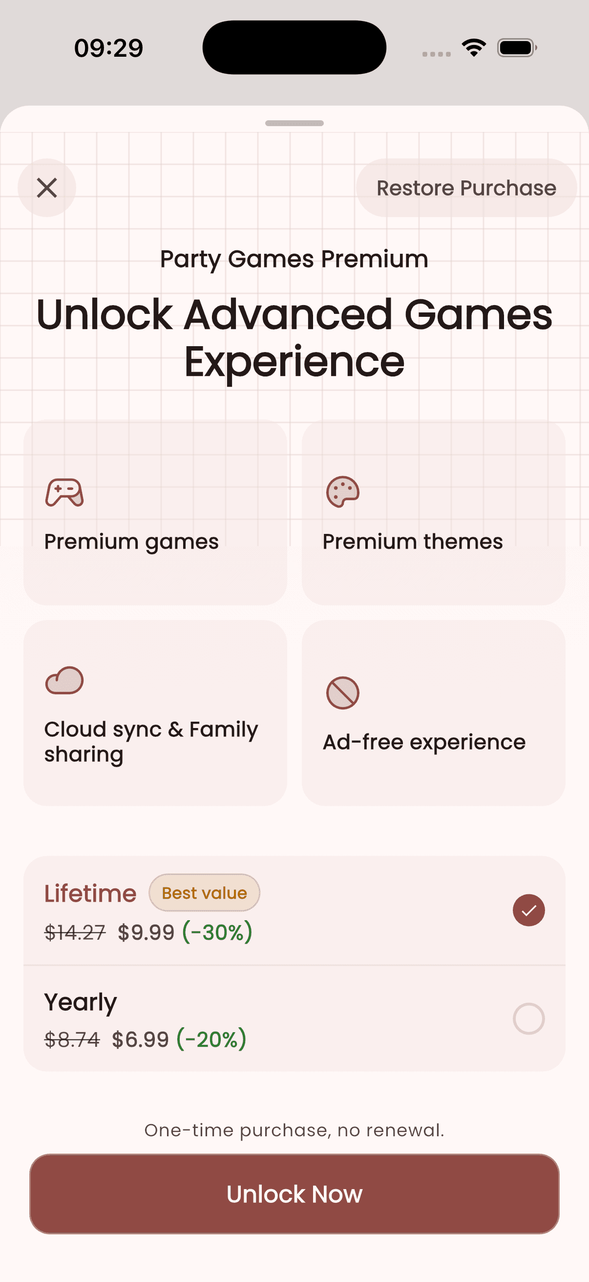 New paywall in my iOS app